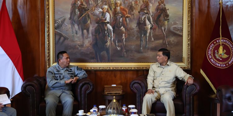 Kementerian Pertahanan dan Bakamla RI Bahas Penguatan Maritim