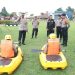 Kesiapan Hadapi Cuaca Ekstrem, Kapolres Tuba Cek Peralatan SAR