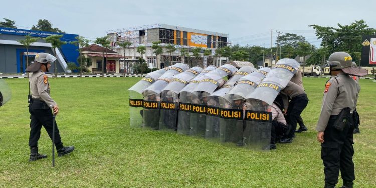 Polres Tuba Gelar Latihan Dalmas Lanjut, Berikut Tujuan dan Manfaatnya