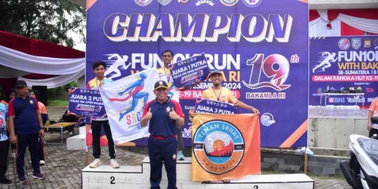 1.300 Pelari Ramaikan Bakamla RI Fun Run di Bengkulu
