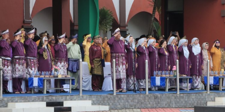 Penuh Khidmat, Upacara Hari Jadi ke 76 dalam Bingkai Sebati Mengabah Bintan Tersohor