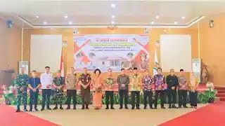 Acara Pisah Sambut Kepala Kejaksaan Negeri (Kajari) Way Kanan di Gedung Pusiban Berlangsung Penuh Haru