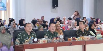 Sekretaris Daerah Saipul, Menghadiri Acara Makan Bergizi Bersama Ibu Hamil dan Menyusui Se-Provinsi Lampung Tahun 2024