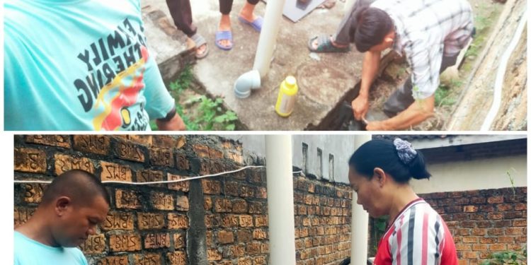Pembasmian Sarang Nyamuk  di Suku 06, Tiyuh Penumangan untuk Cegah DBD