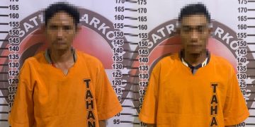Gasak Narkoba di Pasar Unit 2, Polres Tuba Tangkap Dua Pelaku
