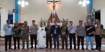 Pastikan Keamanan Malam Natal, Pemkab Tubaba Tinjau Sejumlah Gereja