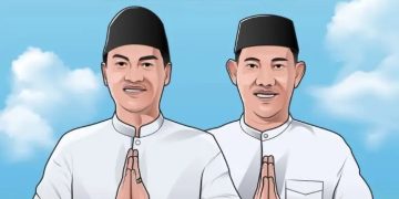 NONA di Tetapkan KPUD Tubaba Sebagai Bupati dan Wakil Bupati Terpilih 2025-2030