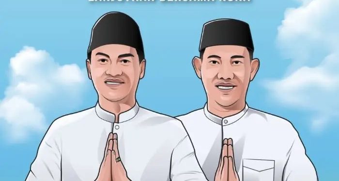 NONA di Tetapkan KPUD Tubaba Sebagai Bupati dan Wakil Bupati Terpilih 2025-2030