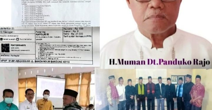 Ketua LSM-HAS Layangkan Surat ke Presiden RI Prabowo Subianto, Terkait Dugaan PT. Sukses Jaya Wood Rampas Tanah Hukum Adat