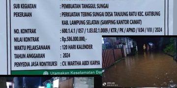 Pekerjaan Tanggul Sungai Membuat Rakyat Sengsara
