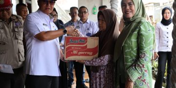 Pj. Bupati Nukman Meninjau Lokasi Kebakaran di Kelurahan Fajar Bulan