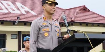 Pesan Kapolres Tuba Saat Pimpin Upacara Hari Kesadaran Nasional