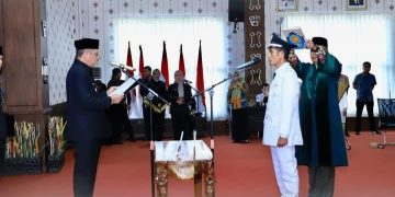 Pj Bupati Tulang Bawang Lantik Hendri Sebagai Kepala Kampung Astra Ksetra, Serukan Sinergi Pembangunan