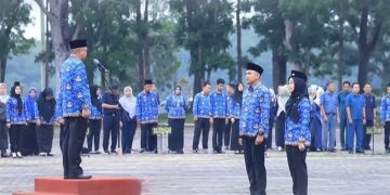 Ir Ferli Yuledi SP.MM,MT Pimpin Langsung Apel Bulanan