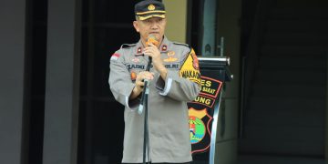 Tingkatkan Kemampuan, Polres Tubaba Giatkan Latihan Perdaspol