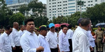Bupati dan Wakil Bupati Lambar Terpilih Lakukan Gladi Bersih Menuju Pelantikan di Istana Kepresidenan