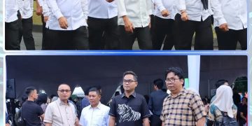 Bupati dan Wakil Bupati Terpilih Lampura Mengikuti Gladi Persiapan Pelantikan Kepala Daerah Serentak