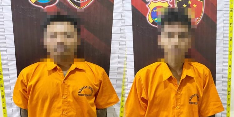 Tekab 308 Presisi Polres Tuba Tangkap Dua Pelaku Curas Yang Beraksi di Areal PT BNIL
