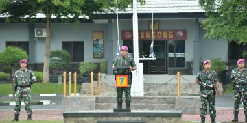 Brigif 4 Marinir/BS: Gelar Apel Gabungan Brigif 4 Mar/BS Wilayah Lampung dalam Rangka Penyiapan Upacara Validasi Organisasi Korps Marinir
