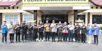Sambut Ramadhan 1446 H, Polres Tuba Gelar Baksos Polri Presisi Secara Serentak di Tiga Lokasi Berbeda