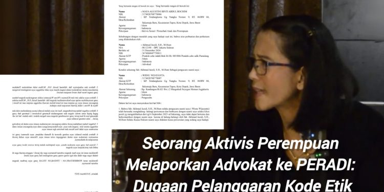 Apa Sebab Maya Agustini Laporkan Pengacara Akhmad Jazuli ke Peradi