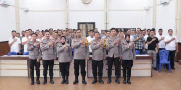 86 Personel Polres Tulang Bawang Ikuti Tes Psikologi Kolektif dan Konseling Psikologi, Ini Tujuannya