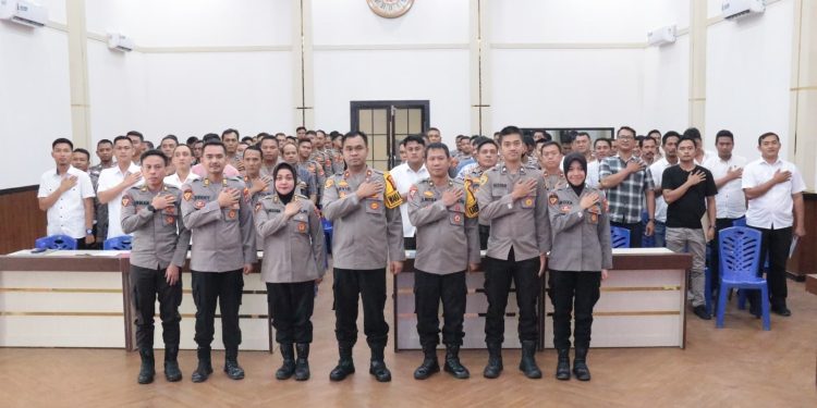 86 Personel Polres Tulang Bawang Ikuti Tes Psikologi Kolektif dan Konseling Psikologi, Ini Tujuannya