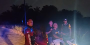 Antisipasi Gangguan Kamtibmas Saat Ramadhan Polsek Lambu Kibang Gencar Laksanakan Patroli Malam