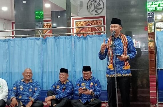 Bupati Lambar Parosil Mabsus Apresiasi Paud Islam Alif Membudayakan Kebiasaan Menabung Sejak Dini
