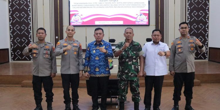 Polres Tulang Bawang Gelar Rakor Lintas Sektoral Kesiapan Operasi Ketupat Krakatau 2025