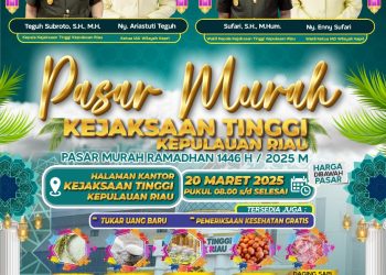 Kejati Kepulauan Riau Gelar Pasar Murah