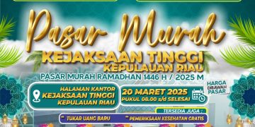 Kejati Kepulauan Riau Gelar Pasar Murah