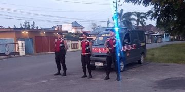 Dua Lokasi di Menggala Yang Jadi Sasaran Patroli Sahur Samapta Polres Tuba
