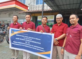 61 Tahun Bakti Pemasyarakatan, Kalapas Berbagi Takjil dan Giat Tadarus