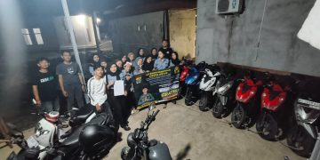 Polres Tulang Bawang Telah Menerima Penitipan Belasan Sepeda Motor Yang Ditinggal Pemiliknya Mudik Lebaran