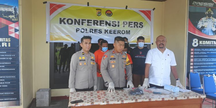 RO, K, Y dan I Ditangkap Polres Keerom Ini Kasusnya