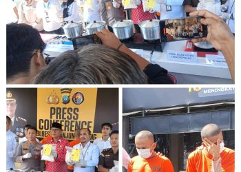 Polresta Tanjungpinang Musnahkan Barang Bukti Narkotika Jenis Sabu 9,6 Kg