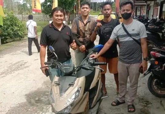 Polres Keerom Berhasil Amankan Satu Unit Kendaraan Hasil Curanmor