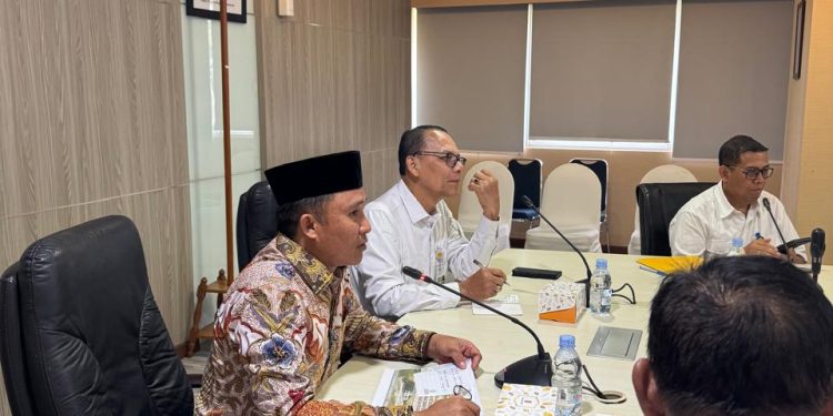 Berkomitmen Dukung Percepatan Swasembada Pangan, Bupati Lampung Barat Parosil Mabsus Kunjungi Kementan