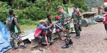 Danramil Tembagapura Jalin Silaturahmi dengan Tokoh Agama