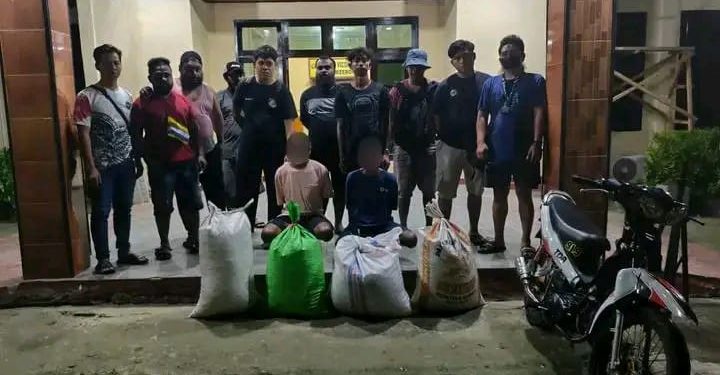 Sat Reskrim Polres Keerom Berhasil Amankan Tiga Terduga Pelaku Pencurian Kakao