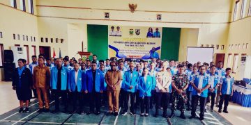 Bupati Keerom Hadiri Pelantikan DPD KNPI Periode 2025-2028