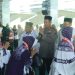 Wakapolres  Tulang Bawang Barat Hadiri dan Kawal Prosesi Pelepasan 325 Calon Jamaah Haji Tahun 1446 H/2025 M