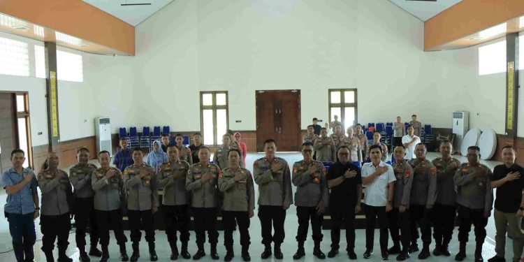 Polres Tubaba Lakukan Pembinaan Pemulihan Profesi Polri