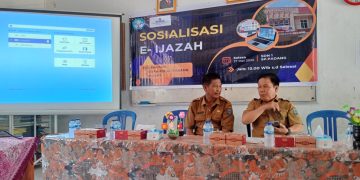 Ketua K3S Jejawi dan Ketua K3S SP Padang Gelar Sosialisasi E-Ijazah