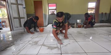 Rehabilitasi Gereja Katolik St. Paulus Capai 75 Persen dalam Program Satgas TMMD