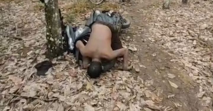 Warga Indo Lampung ditemukan meninggal Dunia di Kebun Karet