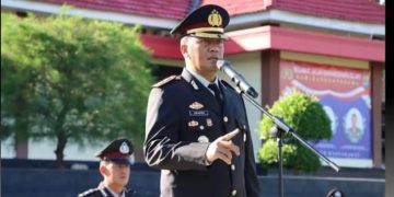 AKBP Adanan Mangopang Ajak Personel Bangkit Bersama Wujudkan Indonesia Kuat