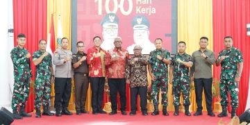 Letkol Inf M. Slamet Wijaya, S.Sos,.M.Han,.M.A  Hadiri Kegiatan Peluncuran Penggunaan Mimika Center