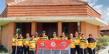 Sat Intelkam Polres Tulang Bawang Barat Gelar Bakti Religi di Masjid Al-Ikhlas Jelang Hari Bhayangkara ke 79